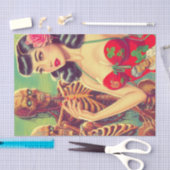 Papier Mousseline Vieille fille d'horreur de l'école (Artisanat)