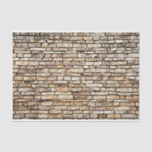 Papier Mousseline Vieille texture en pierre de mur de briques
