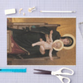 Papier Mousseline Vierge et enfant (Artisanat)