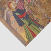 Papier Mousseline Vierge et saints par Jaume Huguet (Détail)