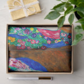 Papier Mousseline Vierge (Filles), Gustav Klimt (Cadeau)