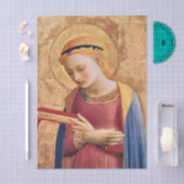 Papier Mousseline Vierge Marie Annunciate par Fra Angelico (Artisanat)