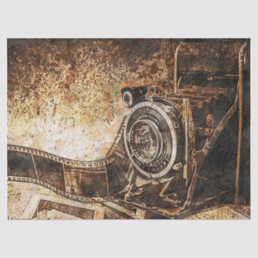 Papier Mousseline Vieux appareil photo (Recto)