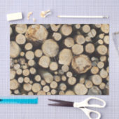 Papier Mousseline vieux bois (Artisanat)