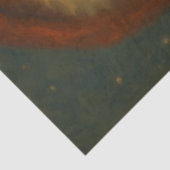 Papier Mousseline Vieux Monde Père Noël Classic Portrait de Noël (Détail)