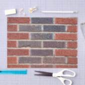 Papier Mousseline Vieux mur de briques (Artisanat)