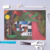 Papier Mousseline Villa R de Paul Klee, Art Abstrait (Artisanat)
