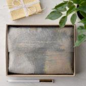 Papier Mousseline Village russe en neige par Konstantin Korovin (Cadeau)