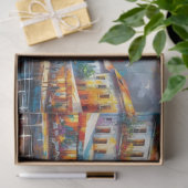 Papier Mousseline Villas balnéaires côtières Découpage (Cadeau)