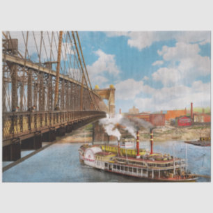 Papier Mousseline Ville - Cincinnati, OH La ville de Cincinnati 1906