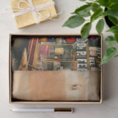 Papier Mousseline Ville - Little Italy NY - Mussel Man 1900 (Cadeau)