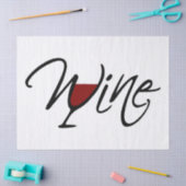 PAPIER MOUSSELINE VIN (Artisanat)