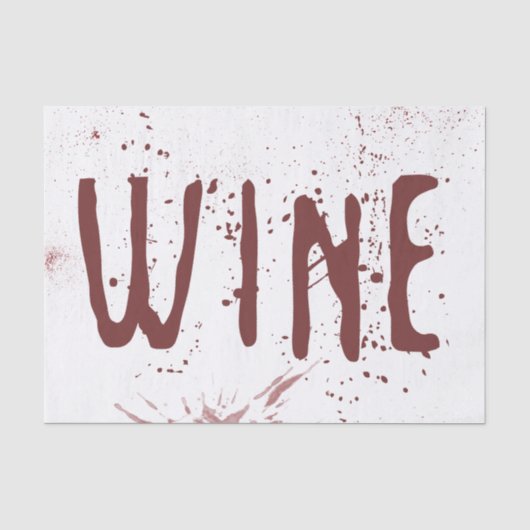 Papier Mousseline Vin (Recto)
