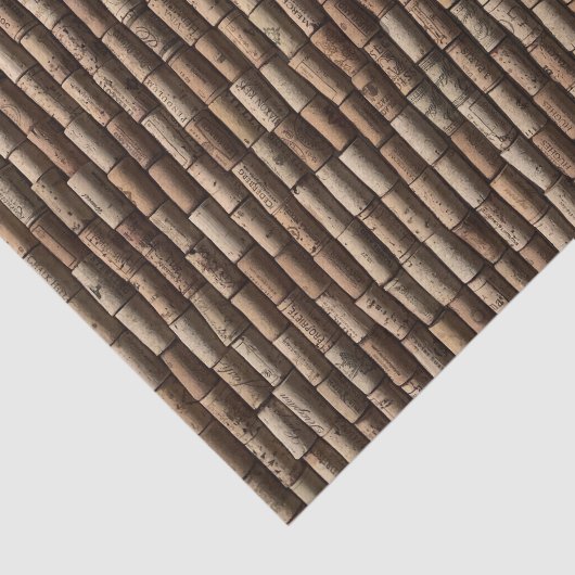 Papier Mousseline Vin Cork (Détail)