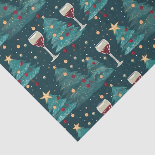 Papier Mousseline Vin de Noël (Détail)