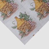 Papier Mousseline vin de raisin bouteille papier de tissu (Détail)