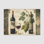 Papier Mousseline Vin fin (Recto)