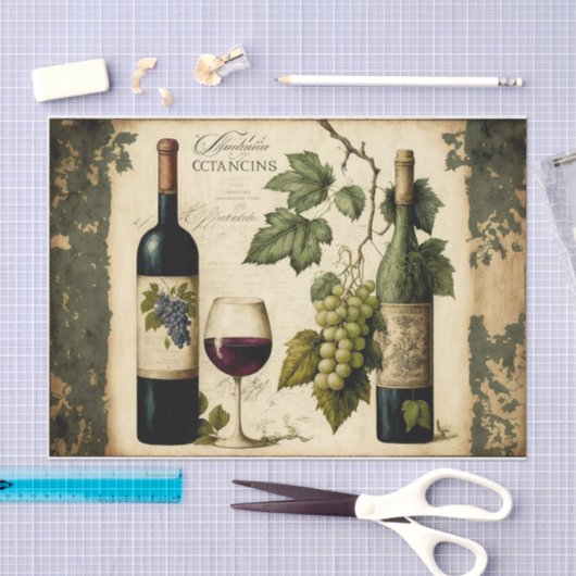 Papier Mousseline Vin fin (Artisanat)