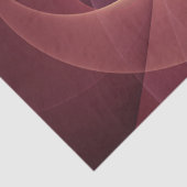 Papier Mousseline Vin moderne élégant Abstrait Art fractal rouge (Détail)