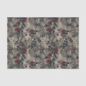 Papier Mousseline Vin Rose gothique (Recto)