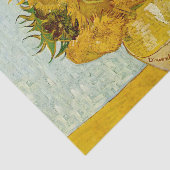 Papier Mousseline Vincent Van Gogh 12 Tournesols Impressionniste (Détail)
