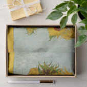 Papier Mousseline Vincent Van Gogh 12 Tournesols Impressionniste (Cadeau)