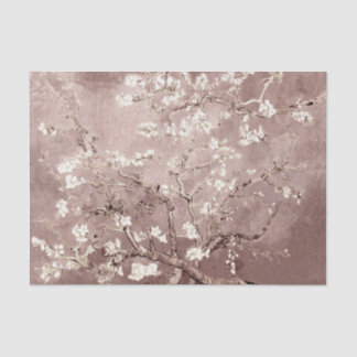 Papier Mousseline Vincent Van Gogh Almond Blossoms Beige