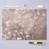 Papier Mousseline Vincent Van Gogh Almond Blossoms Beige (Artisanat)