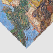 Papier Mousseline Vincent Van Gogh - Asile Saint-Paul à Saint-Remy (Détail)