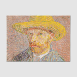 Papier Mousseline Vincent Van Gogh Auto-portrait peinture impression