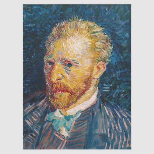 Papier Mousseline Vincent Van Gogh - Autoportrait