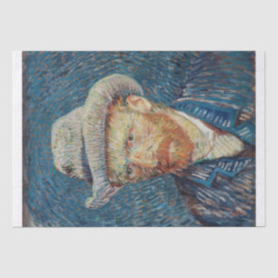 Papier Mousseline Vincent van Gogh Autoportrait avec Casquette à f