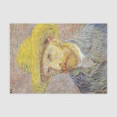 Papier Mousseline Vincent van Gogh - Autoportrait avec Casquette de (Recto)