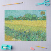 Papier Mousseline Vincent van Gogh - Champ avec Iris près d'Arles (Artisanat)
