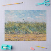 Papier Mousseline Vincent van Gogh - Champ de blé avec une lark (Artisanat)