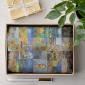 Papier Mousseline Vincent van Gogh - chefs-d'oeuvre Mosaic Patchwork (Cadeau)