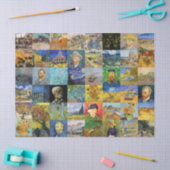 Papier Mousseline Vincent van Gogh - chefs-d'oeuvre Mosaic Patchwork (Artisanat)