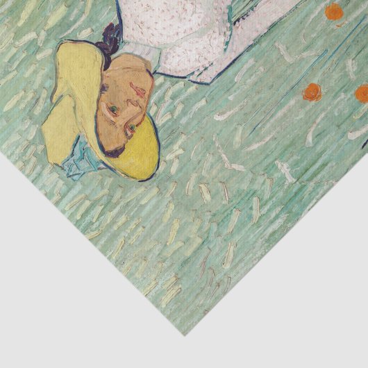 Papier Mousseline Vincent van Gogh - Fille en blanc (Détail)