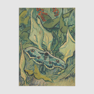 Papier Mousseline Vincent van Gogh - Grand Paon de nuit