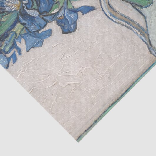 Papier Mousseline Vincent Van Gogh Impressionism Flower Painting (Détail)