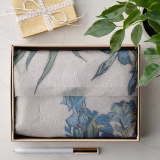 Papier Mousseline Vincent van Gogh - Irises (Cadeau)