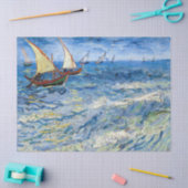 Papier Mousseline Vincent van Gogh - La mer aux Saintes-Maries (Artisanat)
