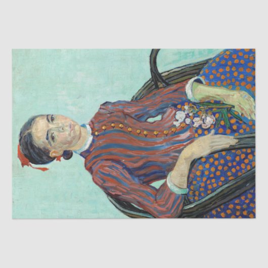 Papier Mousseline Vincent van Gogh - La Mousme (Recto)