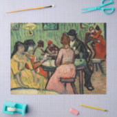 Papier Mousseline Vincent van Gogh - Le Brothel (Artisanat)