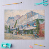 Papier Mousseline Vincent van Gogh - Le Restaurant de la Sirene (Artisanat)