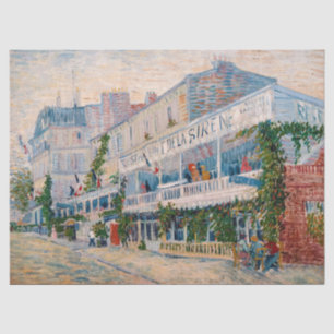 Papier Mousseline Vincent van Gogh - Le Restaurant de la Sirene