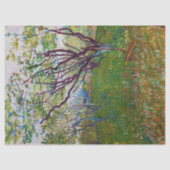 Papier Mousseline Vincent van Gogh - Le verger en fleurs (Recto)