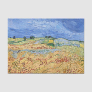 Papier Mousseline Vincent van Gogh - Les champs / Plaine à Auvers