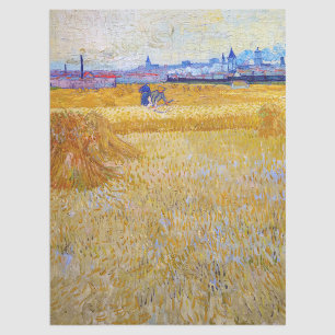 Papier Mousseline Vincent van Gogh - Les Moissonneurs