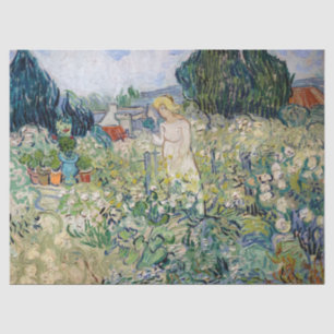 Papier Mousseline Vincent van Gogh - Mademoiselle Gachet dans son ja